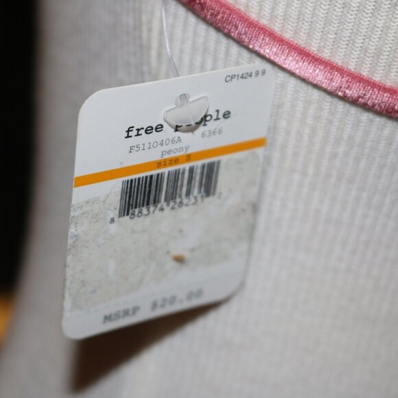 Free People peony pink size small new with tags - Picture 4 of 4